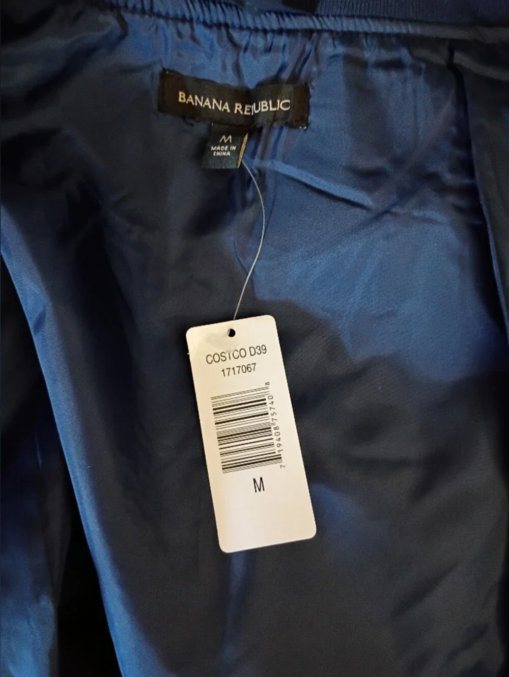 Banana Republic Navy Blue Bomber Jacket
